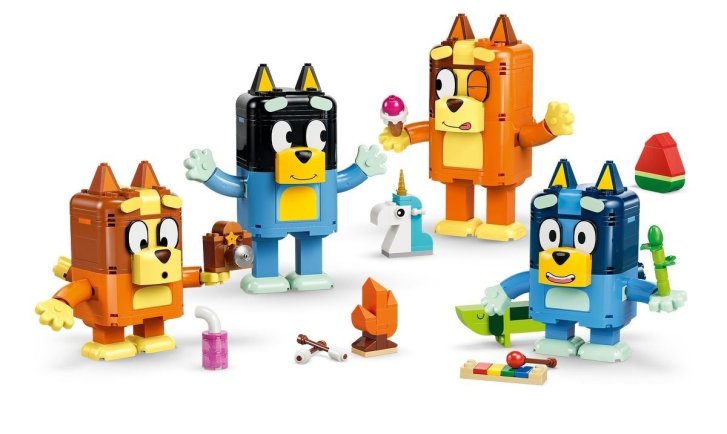 11217 Lego Bluey - Bluey a její rodinka z kostek