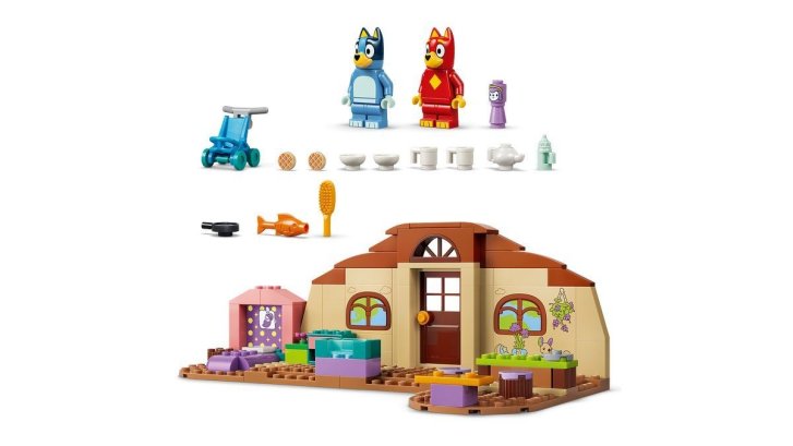11221 Lego Bluey - Rusty, Bluey a škola