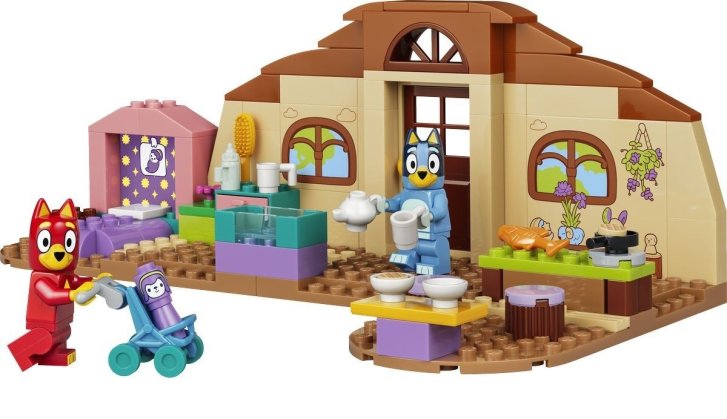 11221 Lego Bluey - Rusty, Bluey a škola
