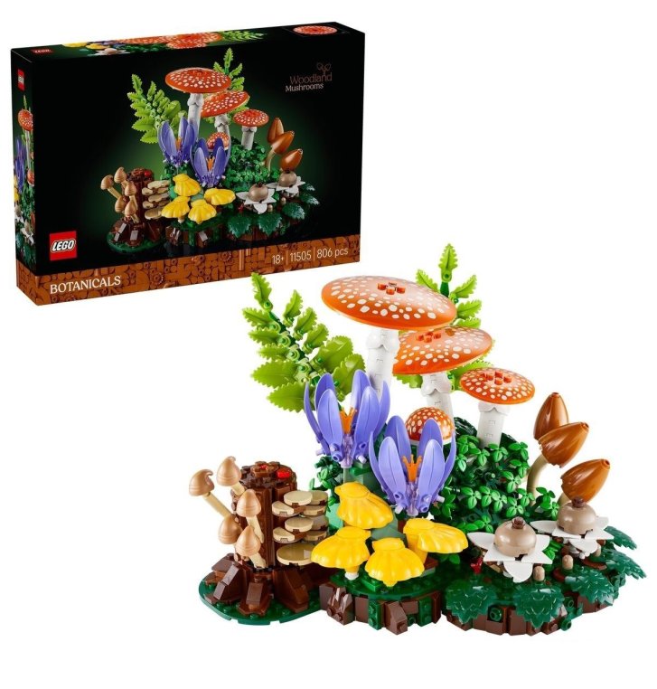 11505 Lego Botanicals - Lesní houby