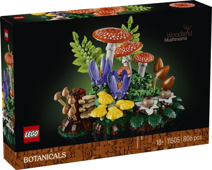 11505 Lego Botanicals - Lesní houby