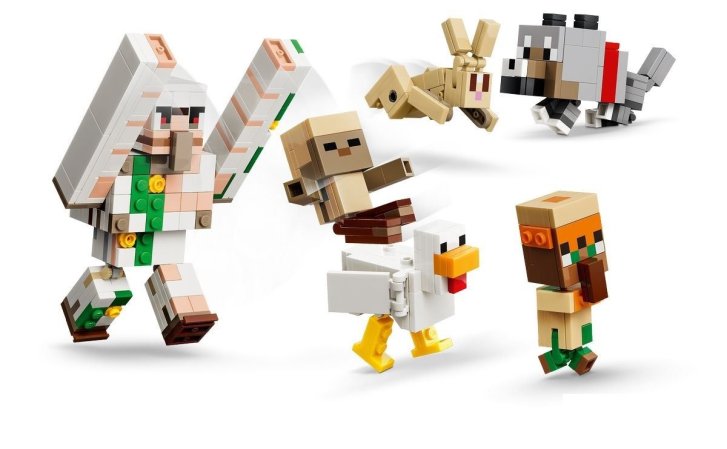 21592 Lego Minecraft - Kuřecí žokej a útok v poušti