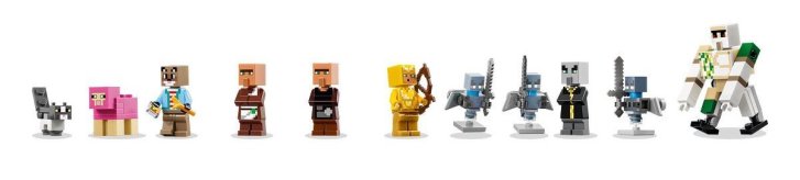 21596 Lego Minecraft – Útok Mága na vesnici