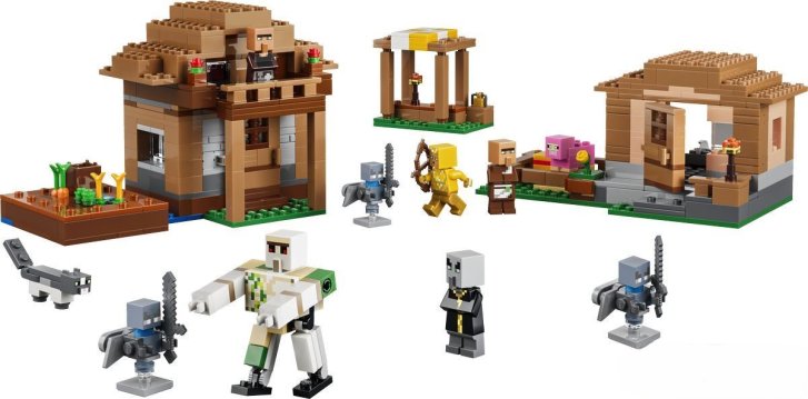 21596 Lego Minecraft – Útok Mága na vesnici