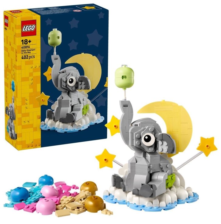 40814 Lego - Slůně na obloze