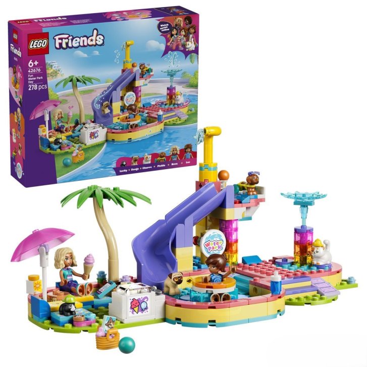 42676 Lego Friends - Zábavný den v aquaparku