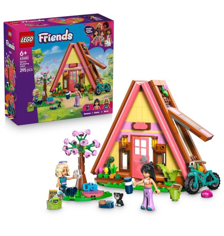 42682 Lego Friends - Glampingová chata v přírodě