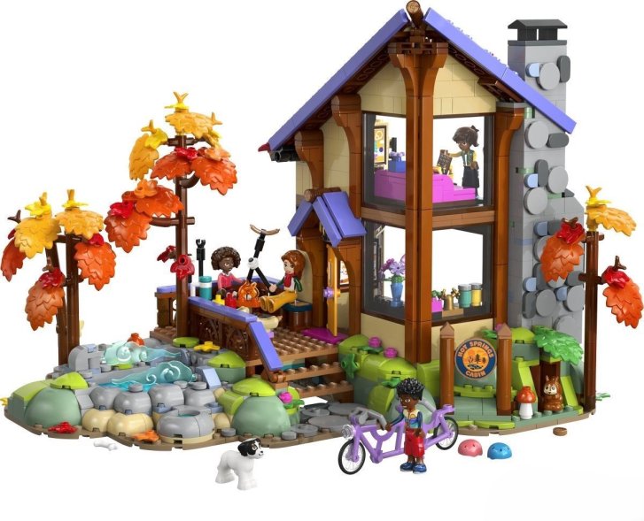 42705 Lego Friends - Útulná chata v podzimním lese