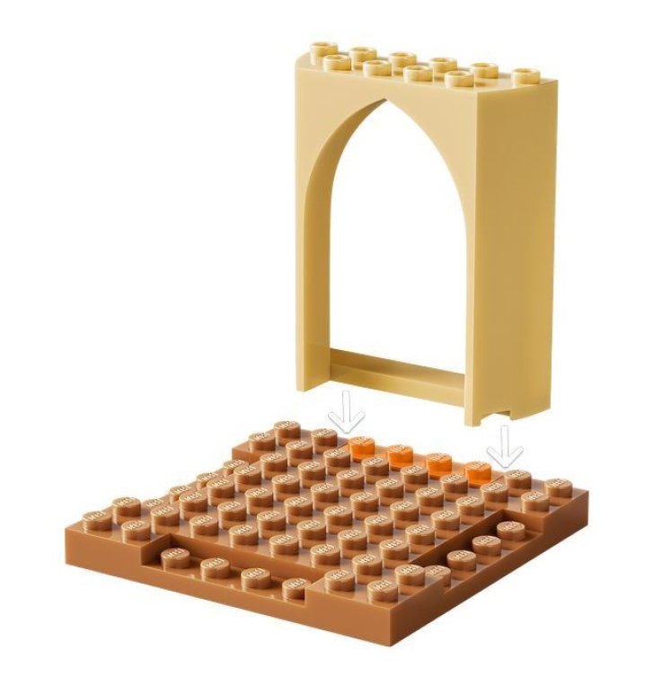 43282 Lego Disney - Vesnický dům a loďka