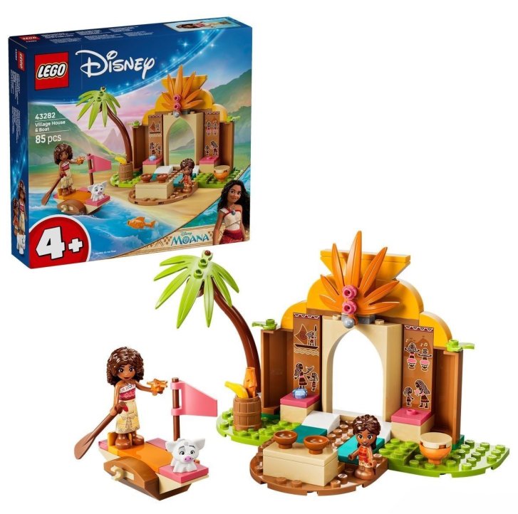 43282 Lego Disney - Vesnický dům a loďka