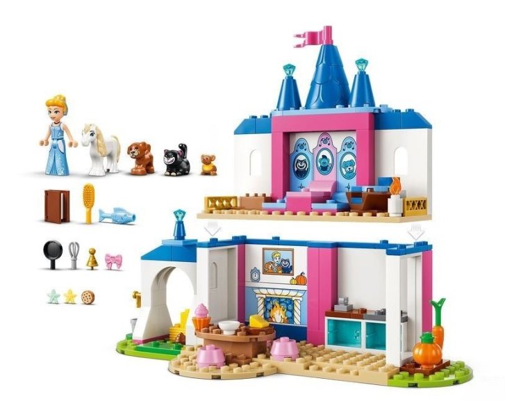 43283 Lego Disney Princess - Popelčin zámek a její zvířecí přátelé