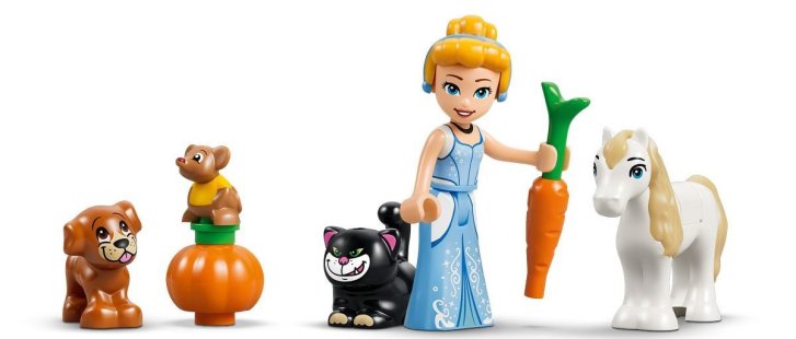 43283 Lego Disney Princess - Popelčin zámek a její zvířecí přátelé