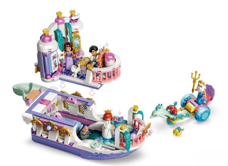 43299 Lego Disney Princess - Arielina loď a královská svatba