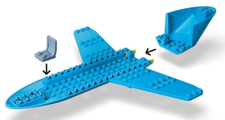 60492 Lego City - Dopravní letadlo