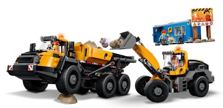 60494 Lego City - Sklápěč a čelní nakladač