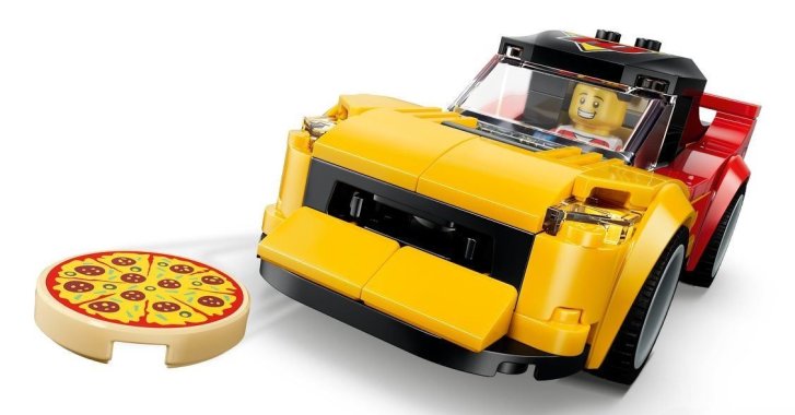 60496 Lego City - Rozvoz pizzy a vozidla