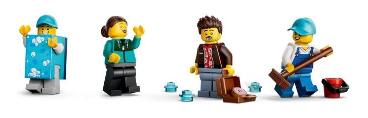60497 Lego City - Automatická myčka aut