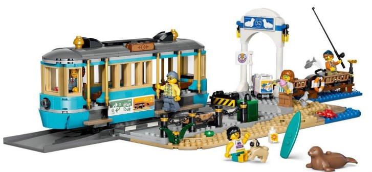 60506 Lego City - Historická plážová tramvaj