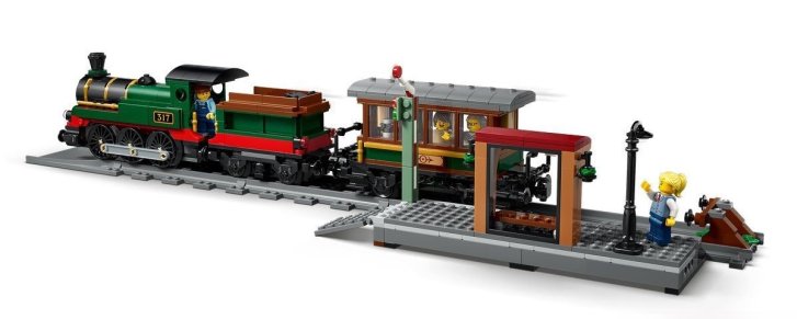 60511 Lego City - Vintage parní vlak