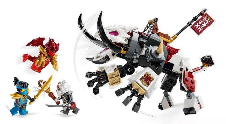 71863 Lego Ninjago - Zilvar a dračí bestie Grimtak