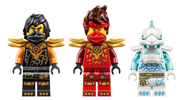 71864 Lego Ninjago - Kombinovatelná vozidla Kaie a Colea