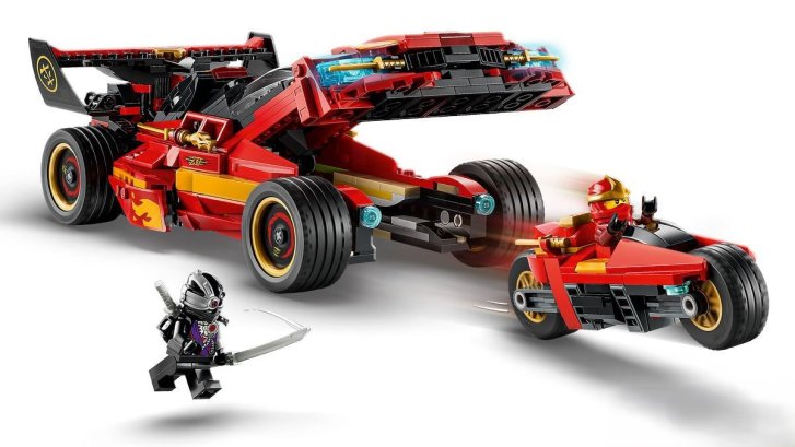 71867 Lego Ninjago - Kaiův červený bourák: 15 let Ninjago