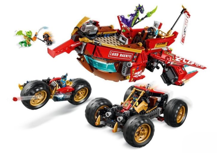 71869 Lego Ninjago - Pozemní Odměna osudu