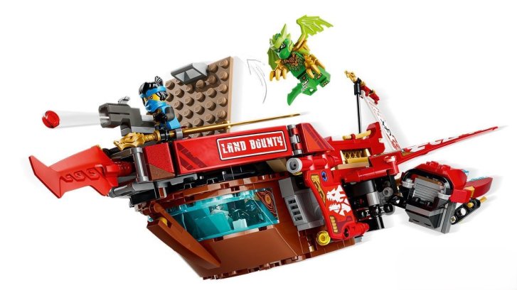 71869 Lego Ninjago - Pozemní Odměna osudu