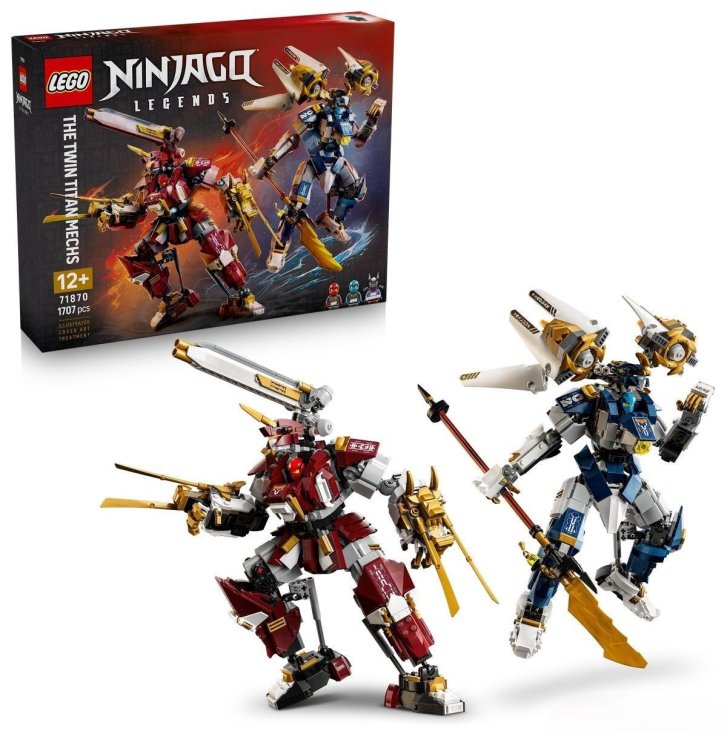 71870 Lego Ninjago - Dvojice titánských robotů