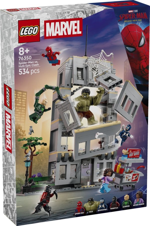 76350 Lego Marvel - Epické střetnutí: Spider- Man vs. Hulk