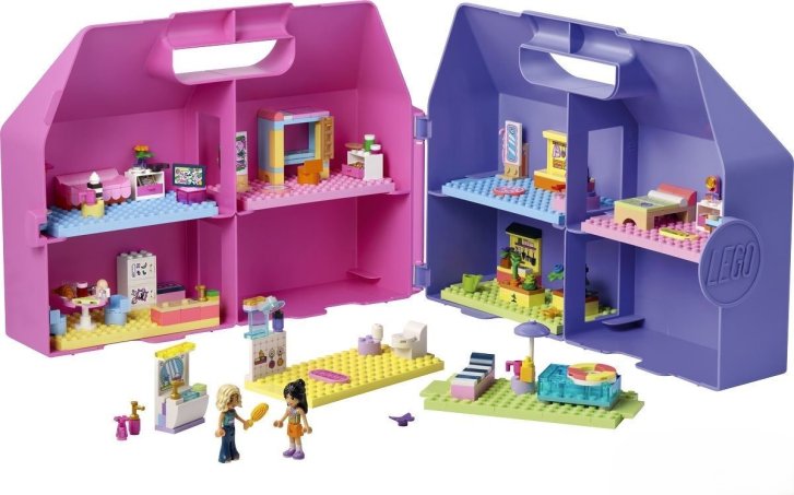 42697 Lego Friends - Kreativní kufřík a domek pro panenky