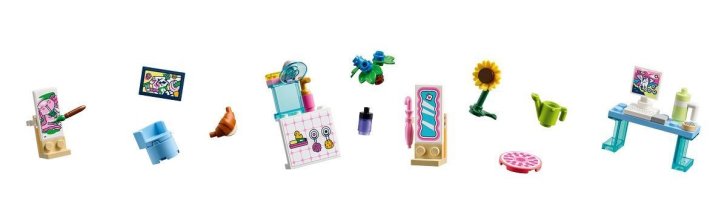42697 Lego Friends - Kreativní kufřík a domek pro panenky