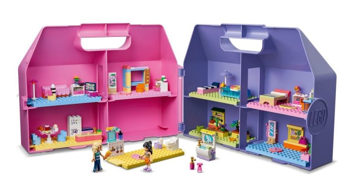 42697 Lego Friends - Kreativní kufřík a domek pro panenky