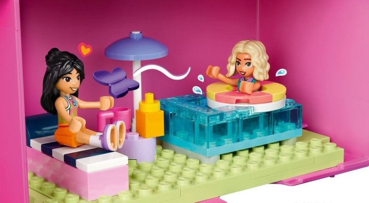 42697 Lego Friends - Kreativní kufřík a domek pro panenky