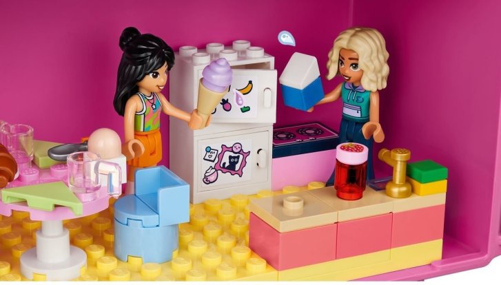 42697 Lego Friends - Kreativní kufřík a domek pro panenky