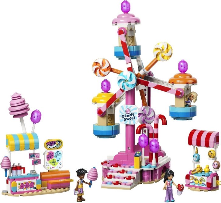 42700 Lego Friends - Kolotoč se sladkostmi a cupcaky