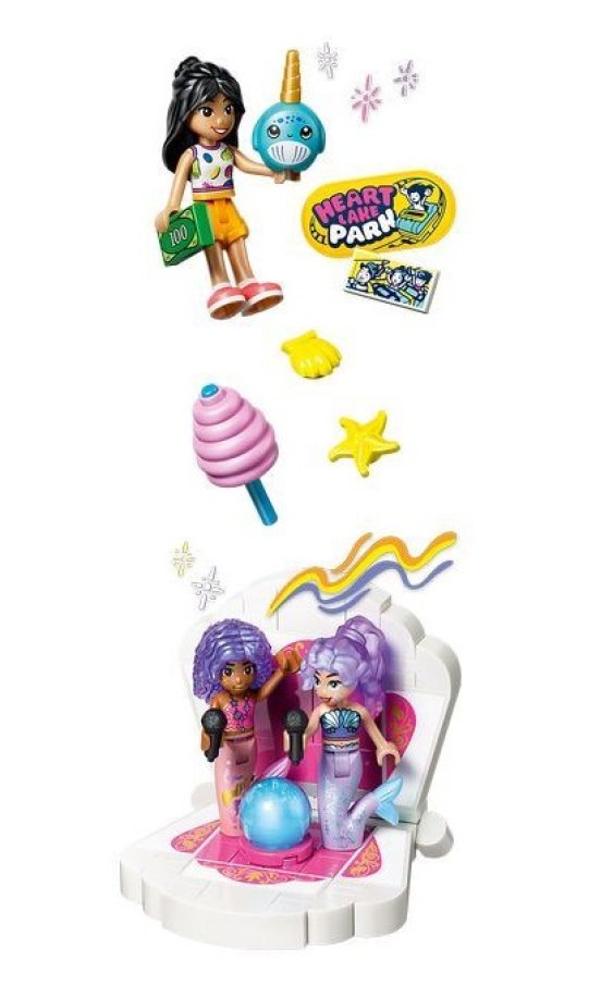 42703 Lego Friends - Jízda na horské dráze s mořskými pannami