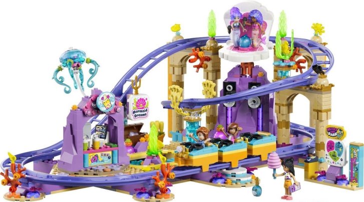 42703 Lego Friends - Jízda na horské dráze s mořskými pannami