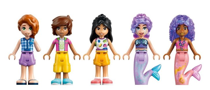 42703 Lego Friends - Jízda na horské dráze s mořskými pannami