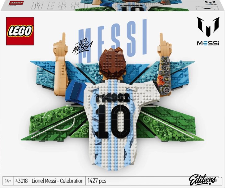 43018 Lego Editions - Lionel Messi - Okamžik vítězství