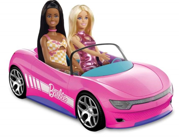 Barbie – RC Růžový kabriolet