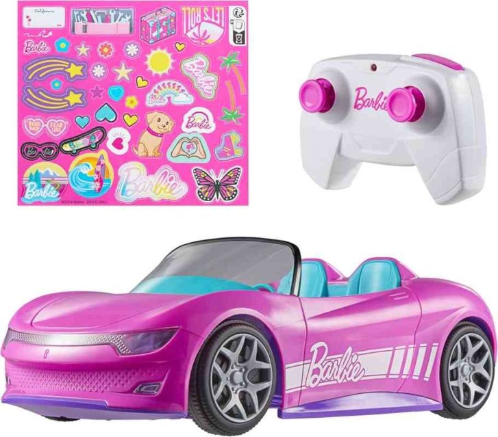 Barbie – RC Růžový kabriolet