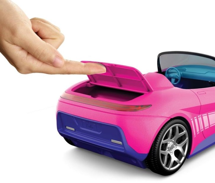 Barbie – RC Růžový kabriolet