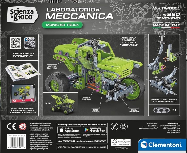 Mechanická laboratoř - Monster truck