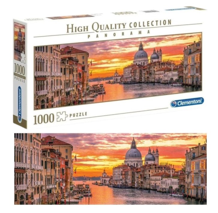 Puzzle 1000 – Grand kanál v Benátkách