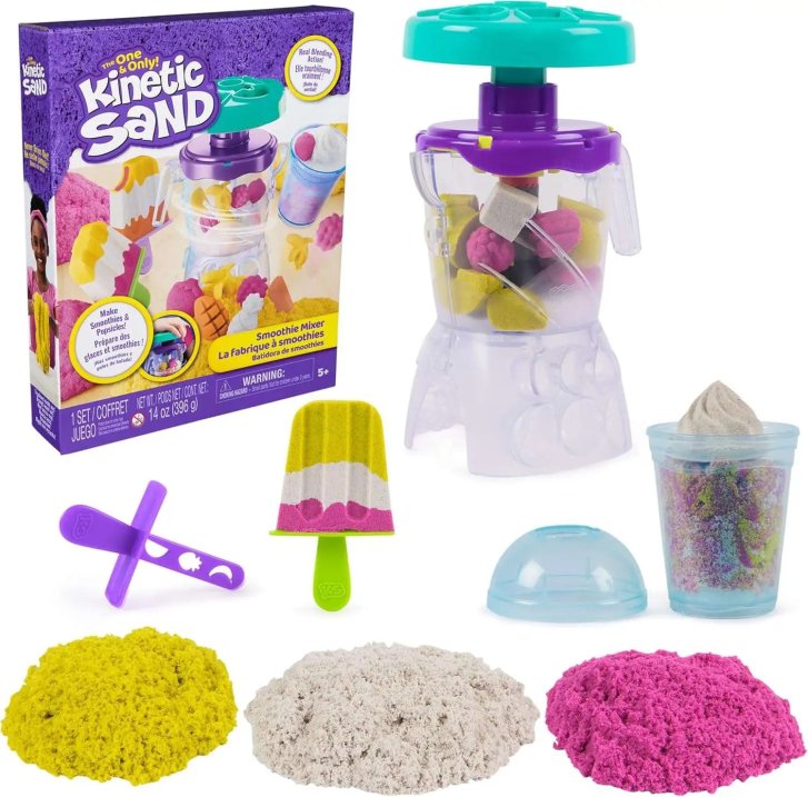 Kinetický písek – Smoothie mixér