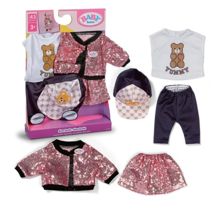 Baby Born – Třpytivé oblečení