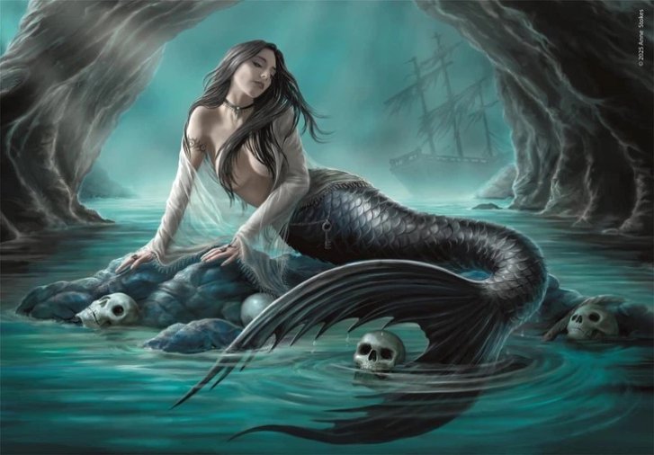 Puzzle 1000 – Anne Stokes Sirénina píseň