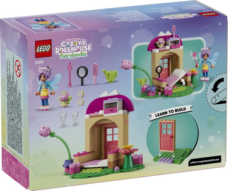 11212 Lego Gabby´s Dollhouse - Zahradní dům Víly kočičky