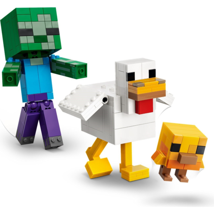 21582 Lego Minecraft - Kuřecí žokej